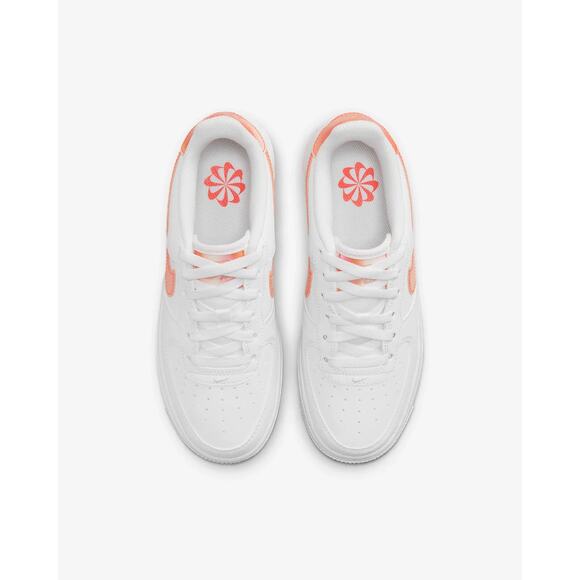 NEW Nike Air Force 1 Next Nature White Orange FJ4669 100 - SIZE 5.5Y / 7 WOMENS - Picture 7 of 9
